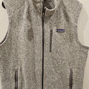 Patagonia Gray Fleece Vest